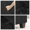 Hyleory Upholstered Chenille Storage Reception Loveseat for Living Room Bedroom - 4 of 4