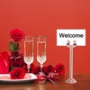 Unique Bargains Smooth Stable Rust Resistant Party Wedding Card Holders 12 Pcs - 4 of 4