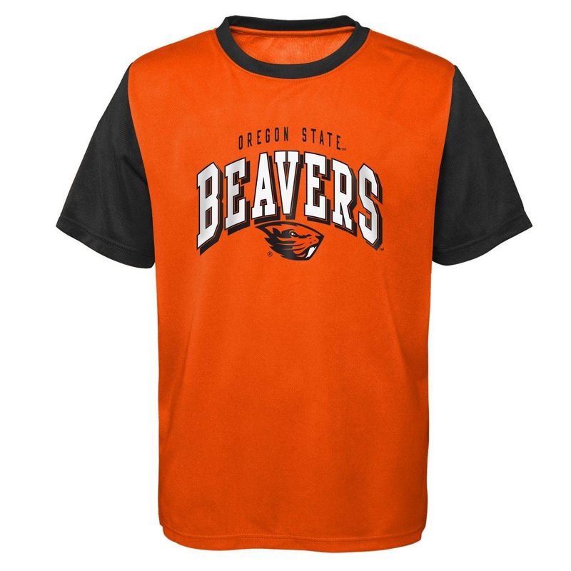NCAA Oregon State Beavers Toddler Boys&#39; T-Shirt &#38; Shorts Set, 2 of 4