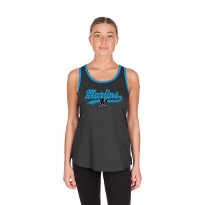 MLB Miami Marlins Women's Bi-Blend Tank Top - 1 of 4