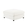Sapphtopaz Storage Ottoman Footrest Upholstered Ottoman with Storage Shoe Bench Vanity Stool for Living Room, Bedroom, Entryway - 4 of 4