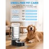 Easy-Clean Automatic Pet Water Dispenser with Wide Mouth & Stainless Steel Bowl, Gravity Refill for Cats, Dogs - 2 of 4