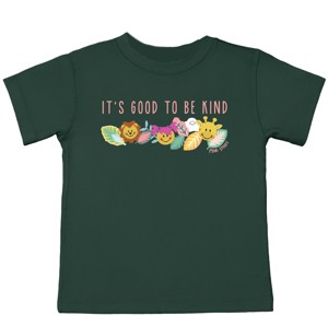 The Juniper Shop Mini Smiley It's Good To Be Kind Aria Toddler Short Sleeve Tee - 1 of 4