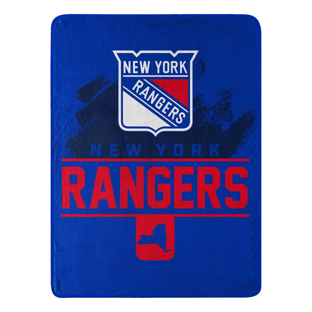 NHL New York Rangers Micro Throw Blanket
