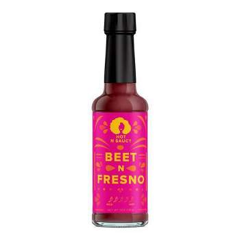Hot N Saucy Beet N Fresno Hot Sauce - 5oz