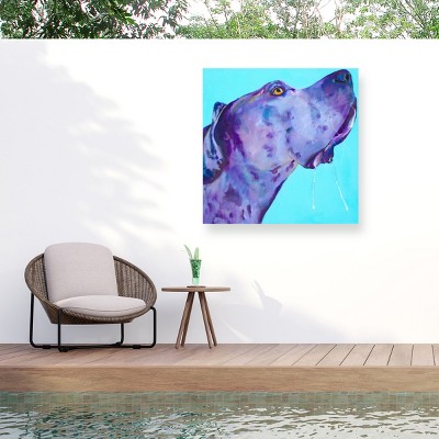 Pat Saunders-White Cold Hands Outdoor Canvas Art