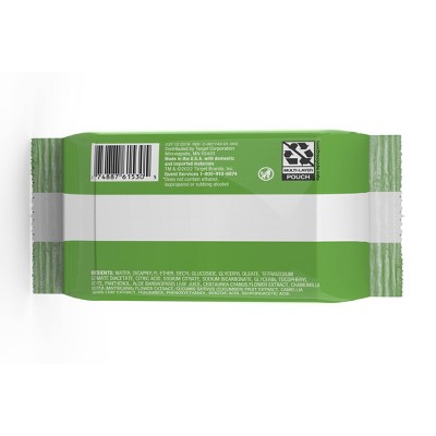 Exfoliating Cleansing Towelettes - Cucumber - 30ct - up & up™, 4 of 7