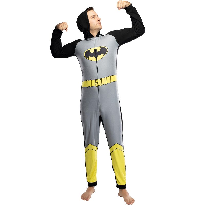 DC Comics Justice League Superhero Matching Family Costume Pajamas Union Suit, 1 of 5