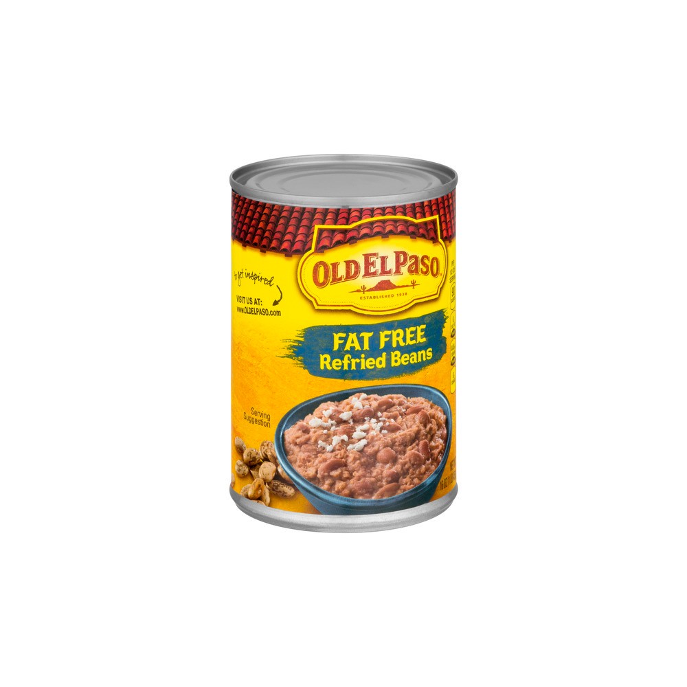 UPC 046000820118 Old El Paso Refried Beans, Fat Free, 16Ounce (Pack of 12)