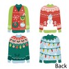 Big Dot of Happiness Colorful Christmas Sweaters - Sweater Decorations DIY Ugly Sweater Holiday Party Essentials - Set of 20 - 3 of 4