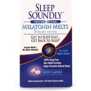 Windmill Sleep Soundly Melatonin Q-melt 5mg Berry Flvr 60 Ct - 1 of 4