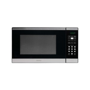 Danby 1.1 cu. ft. Countertop Microwave in Black and Stainless Steel DBMW1126BBS - 1 of 4