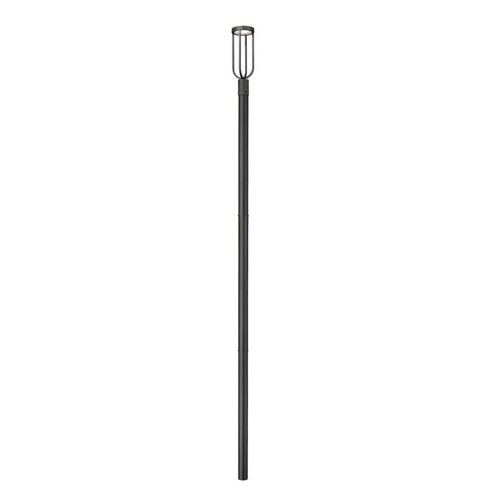 Z-Lite Leland 1 - Light Post Light in  Sand Black - image 1 of 4