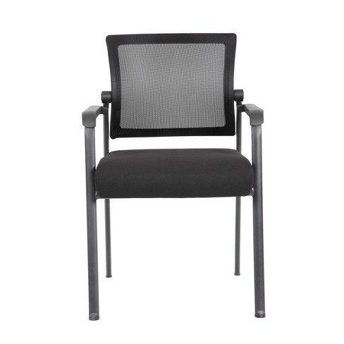 Mesh Guest Chair Black - Boss Office Products : Target