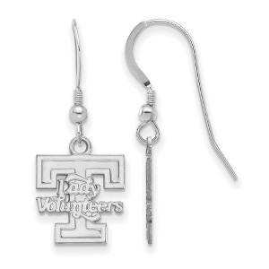 Black Bow Jewelry Sterling Silver Tennessee Volunteers NCAA Dangle Earrings - 1 of 3