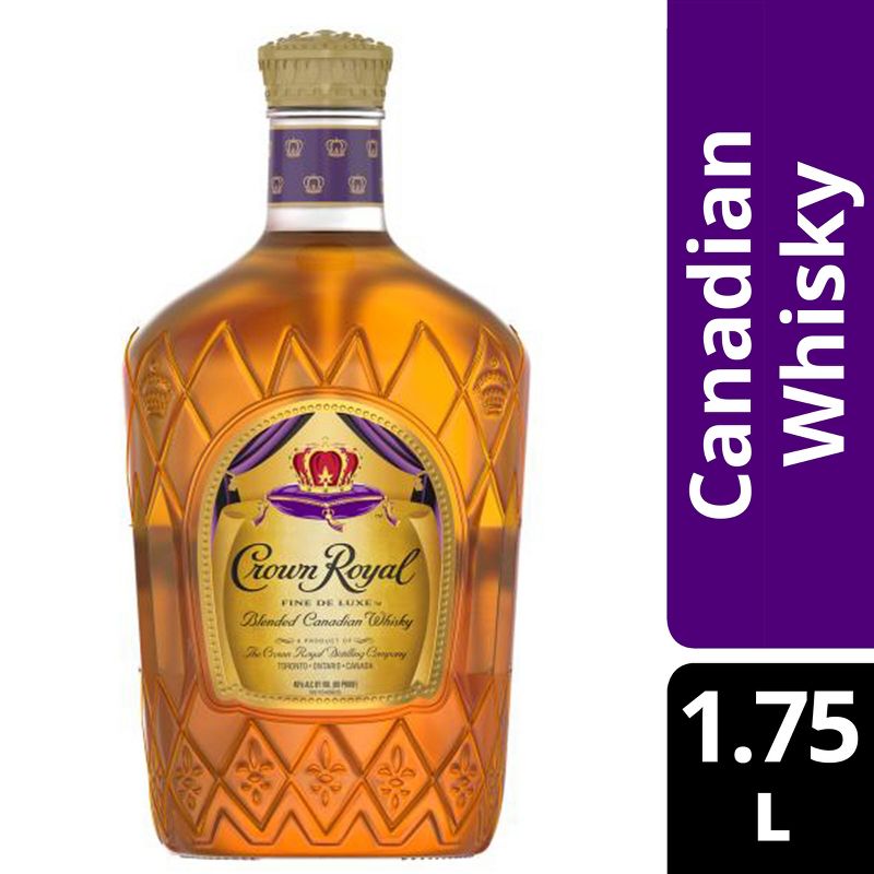 Crown Royal Canadian Whisky - 1.75L Bottle, 1 of 10