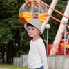 Kids Bucket Hat for Girls & Boys, Packable Fun & Cool Reversible Beach Sun Teen Toddler Bucket Hat with Sunglasses 3-14Y - 2 of 4