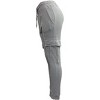 Studio 3 Mens' 3-Pack Microfleece Cargo Jogger Sweatpants - 4 of 4