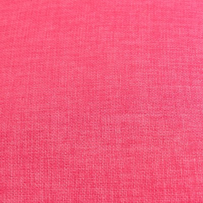 22" Bright Pink Polyester Indoor/Outdoor Square Throw Pillow