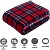 Elegant Comfort Super Soft Christmas Prints Blanket Home D¨¦cor, Warm Cozy Throws for Winter Bedding. - 4 of 4