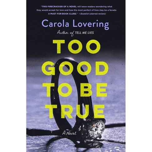 carola lovering too good to be true a novel