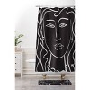 Deny Designs Marin Vaan Zaal Hellen Modernist Line Portrait Memory Foam Bath Rug: Machine Washable, Woven Polyester - image 4 of 4