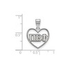 Black Bow Jewelry Sterling Silver Pi Beta Phi Greek Life Pendant - 2 of 3