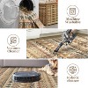 Runner Rug Vintage Distressed Geometric Hallway Carpet Machine Washable Non-Slip - 3 of 4
