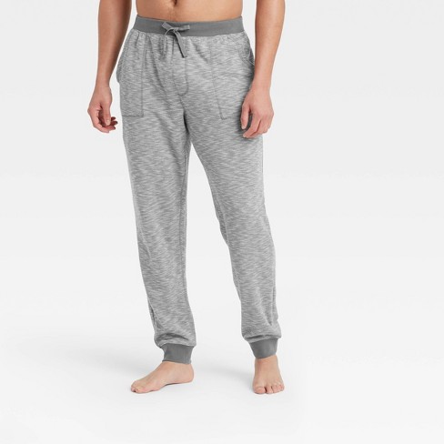 Men's Cotton Modal Knit Pajama Pants - Goodfellow & Co™ Heathered Gray L :  Target