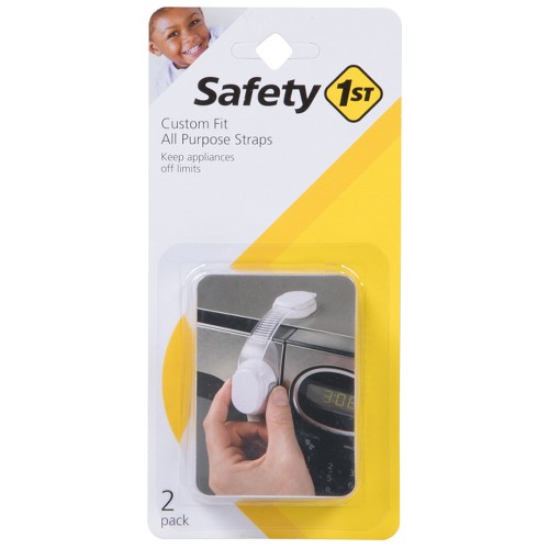 Safety 1st Custom Fit All Purpose Adjustable Strap - White (2pk)
