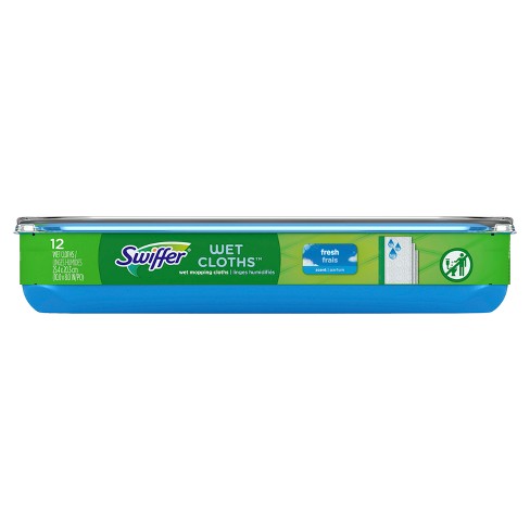 Swiffer Sweeper Wet Mopping Cloths Refills - Fresh Scent - 12ct : Target