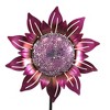 Home & Garden 55.0" Purple Mosaic Flower Stake Landscape Decor Regal Art & Gift  -  Decorative Garden Stakes - 3 of 3