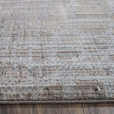 Valencia Grey and Multicolor Synthetic 3' x 5' Area Rug
