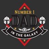 Men's Star Wars: The Mandalorian #1 Father Din Djarin and Grogu T-Shirt - 2 of 4