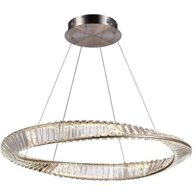 Artcraft Lighting Stella 1 - Light Pendant in  Satin Nickel