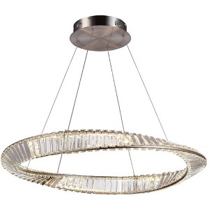 Artcraft Lighting Stella 1 - Light Pendant in  Satin Nickel - 1 of 4
