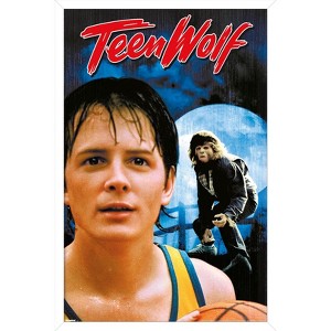 Trends International Teen Wolf (1985) - DVD Key Art Framed Wall Poster Prints - 1 of 4