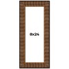 PosterPalooza | Panoramic Museum Black Picture Frame - UV Acrylic, Foam Board Backing, Hanging Hardware - 2 of 4