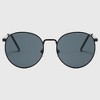 Anna-Kaci Women's Retro Metal Round Sunglasses - 2 of 4