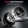 Pyle 2 Way Universal Car Stereo Speakers with OEM Quick Replacement Component and Coaxial Speaker System for Car Speaker Attachments, Black - 3 of 4