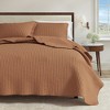 Great Bay Home Detailed Channel Stitch All-Season Reversible Quilt Set With Shams - 4 of 4