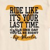 Men's - Yellowstone - Ride Like It's Your Last TI'me Short Sleeve Graphic T-Shirt - 2 of 4