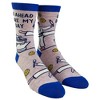 Crazy Dog T-Shirts Women's Go Ahead Bake My Day Socks Funny Karate Baking Cookies Kitchen Novelty Footwear - 2 of 4
