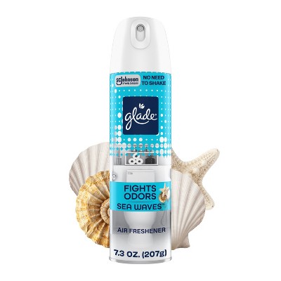Glade Room Spray Deodorizer Air Fresheners - Sea Waves - 7.3oz: Dye-Free, Paraben-Free, Phthalate-Free, 1-Pack
