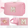 Unique Bargains Travel Personalized Make Up Bag Blue 1 Pc - 4 of 4