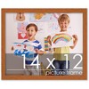 PosterPalooza | Slim Profile Brown Picture Frame - UV Acrylic, Backing Board, Hanging Hardware Included - 2 of 4