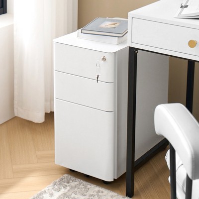 Gema Drawer Interlocking Filing Cabinet with Dual Anti-Tilt Mechanisms(L) | ARTFUL LIVING DESIGN