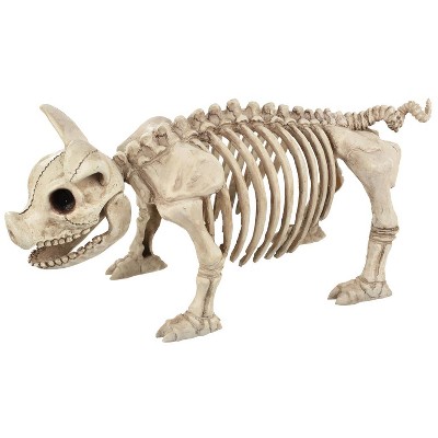 Pig Skeleton Halloween Decorative Prop