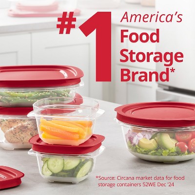 Rubbermaid 28pc Easy Store Food Storage Container Set - Thumbnail 3