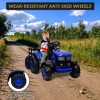 Kids Ride On Tractor, 12V Kids Ride On Toy Car with Remote Control, Electric Vehicles Toy with LED Headlights for Boys Girls 3-8, Gift for Kids - 2 of 4